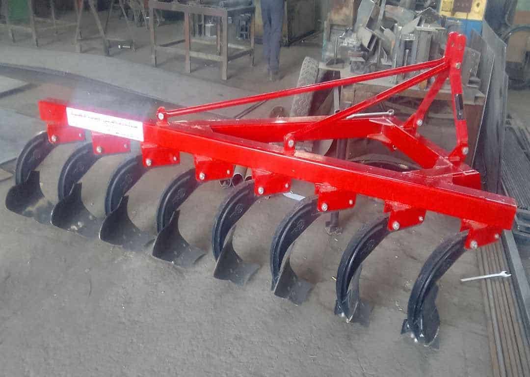 گاوآهن شش خیش برای گستره عملیاتی وسیع